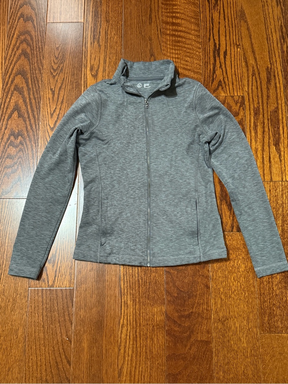 Gilly Hicks Gray Full-Zip Utility Jacket